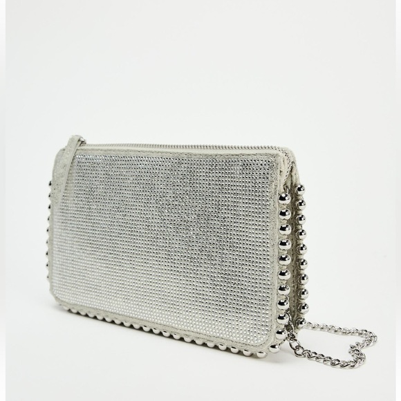 Zara studded crossbody wallet bag - Picture 5 of 9